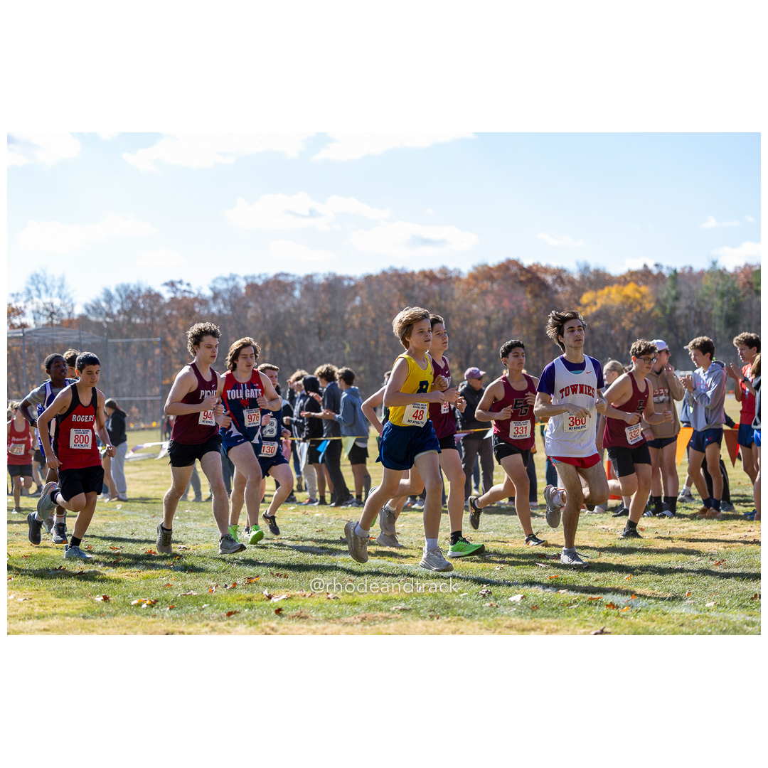 at 2024 RIIL Cross Country Class Championships at Ponaganset High School, North Scituate, Rhode Island on October 26, 2024 title=