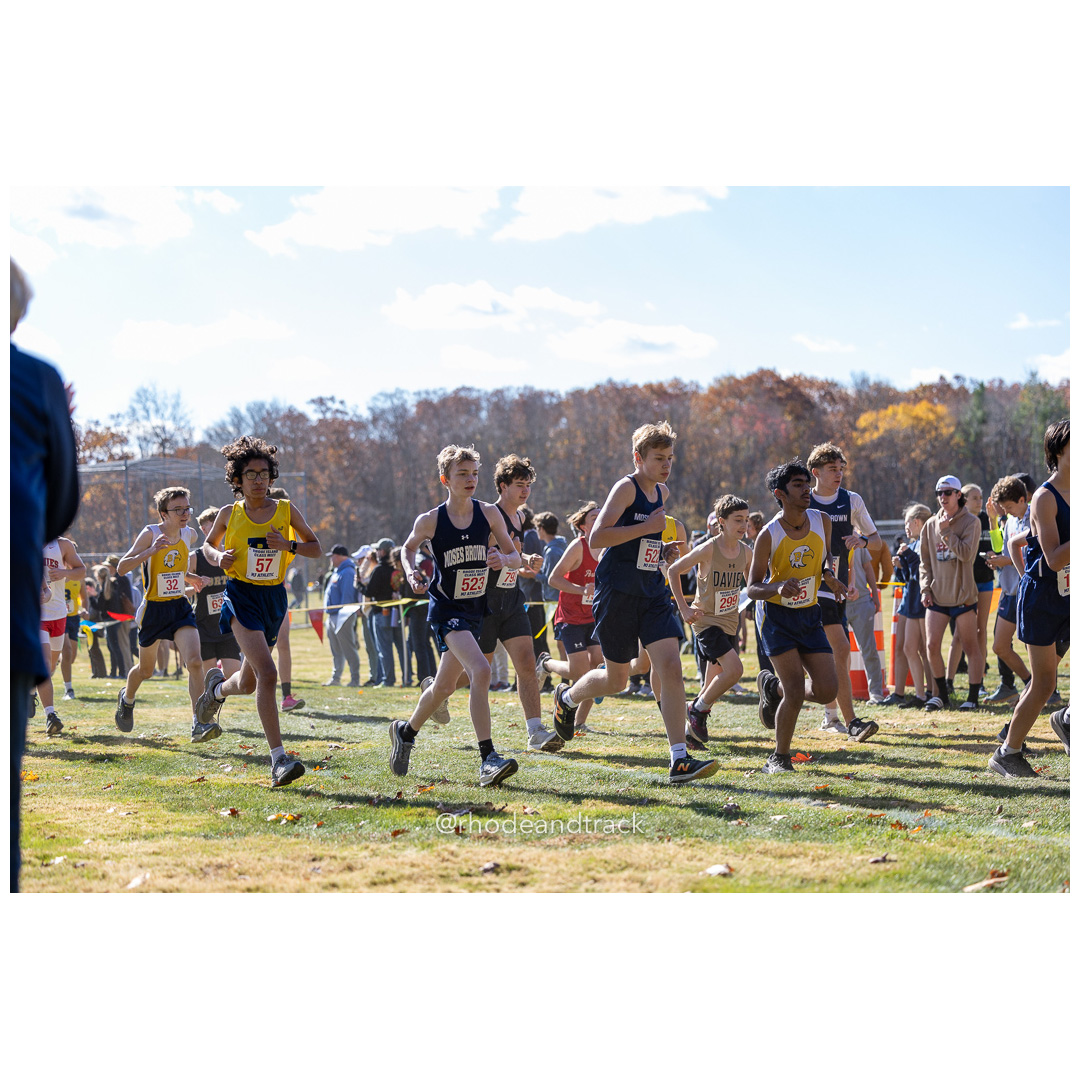 at 2024 RIIL Cross Country Class Championships at Ponaganset High School, North Scituate, Rhode Island on October 26, 2024 title=