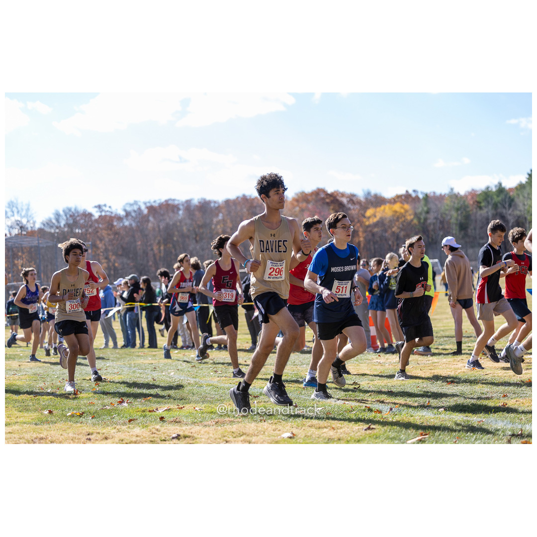 at 2024 RIIL Cross Country Class Championships at Ponaganset High School, North Scituate, Rhode Island on October 26, 2024 title=