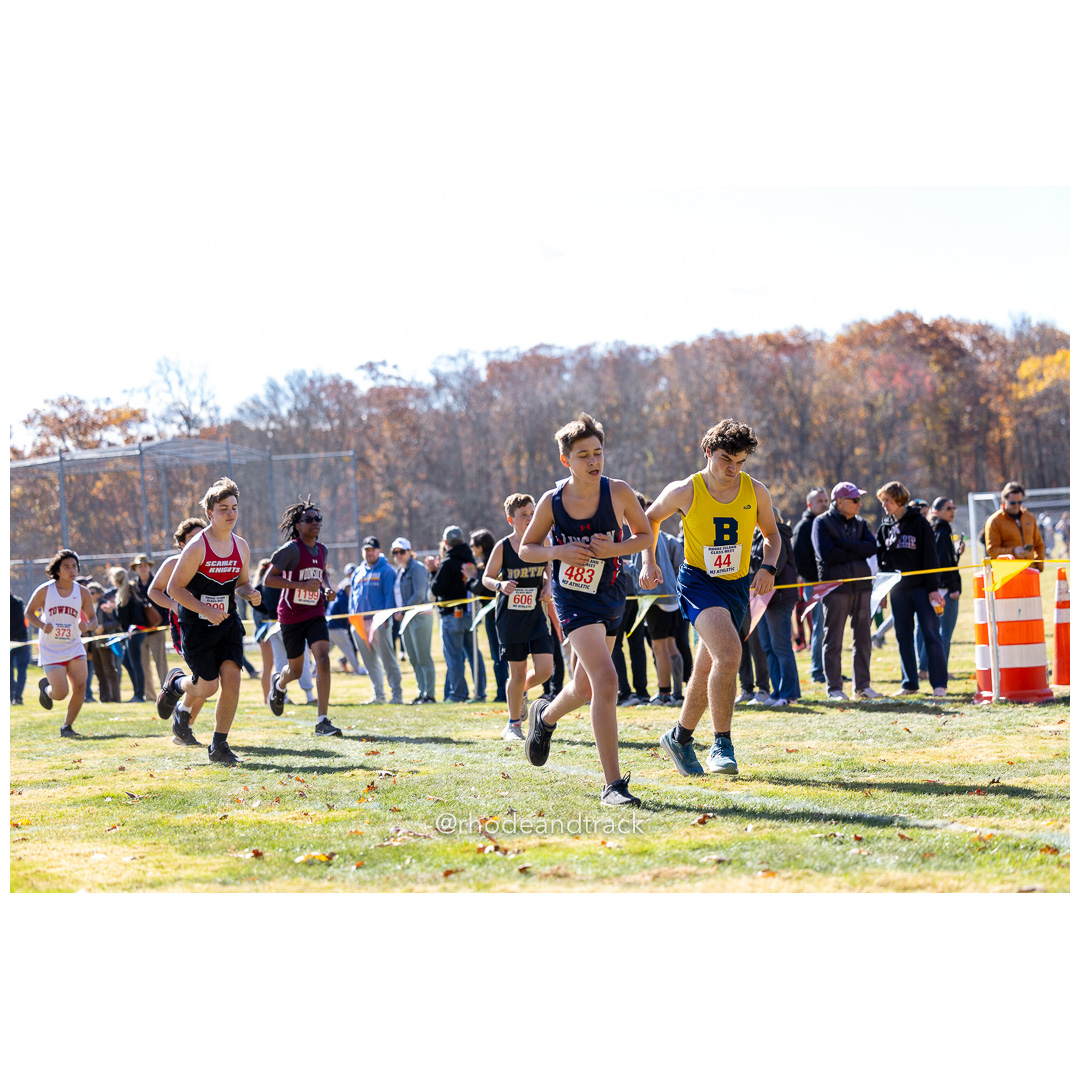at 2024 RIIL Cross Country Class Championships at Ponaganset High School, North Scituate, Rhode Island on October 26, 2024 title=