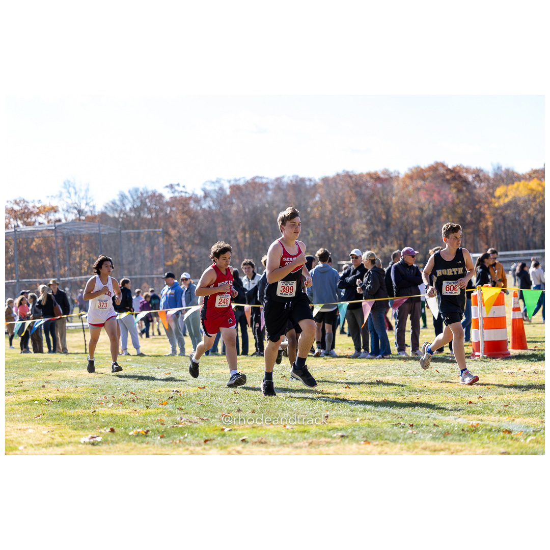 at 2024 RIIL Cross Country Class Championships at Ponaganset High School, North Scituate, Rhode Island on October 26, 2024 title=