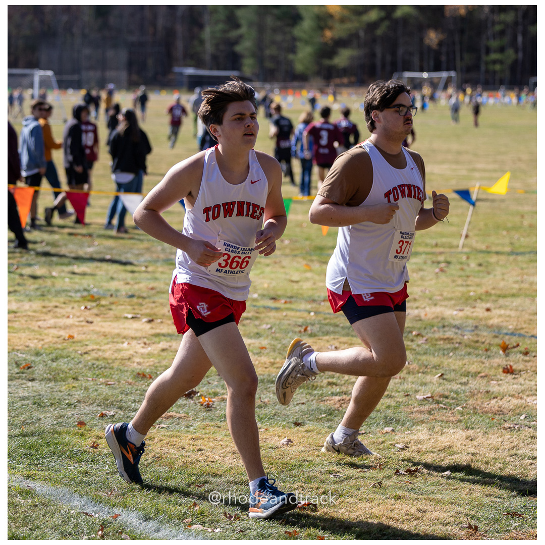 at 2024 RIIL Cross Country Class Championships at Ponaganset High School, North Scituate, Rhode Island on October 26, 2024 title=