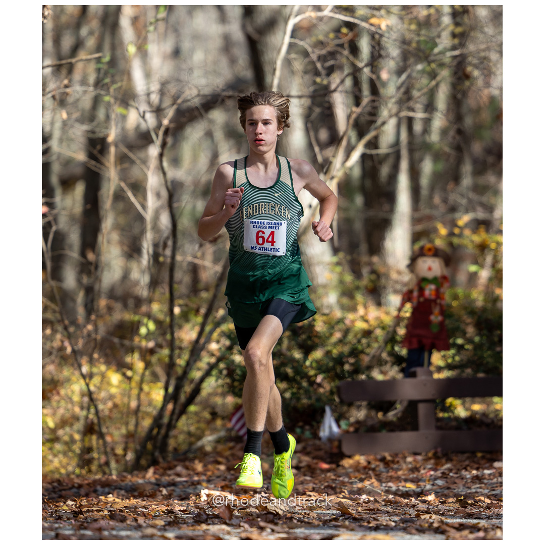 Shepherd Butler, Hendricken, at 2024 RIIL Cross Country Class Championships at Ponaganset High School, North Scituate, Rhode Island on October 26, 2024 title=