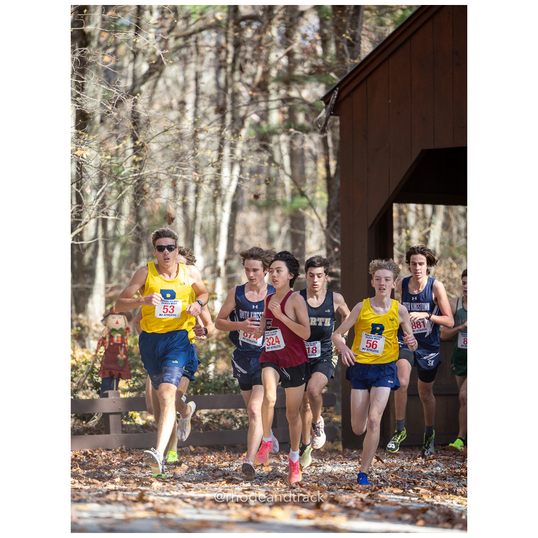 at 2024 RIIL Cross Country Class Championships at Ponaganset High School, North Scituate, Rhode Island on October 26, 2024 title=