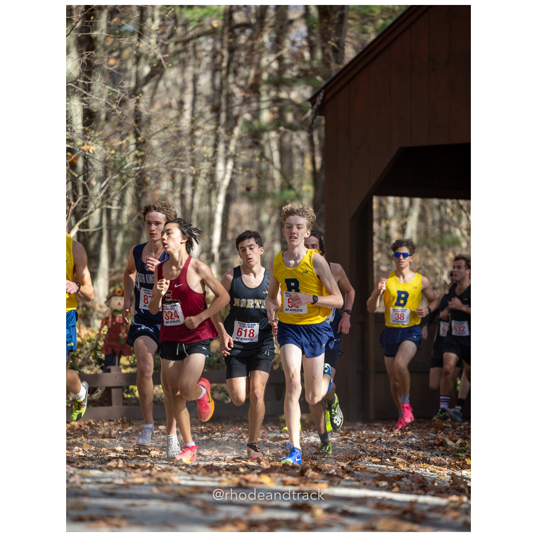 at 2024 RIIL Cross Country Class Championships at Ponaganset High School, North Scituate, Rhode Island on October 26, 2024 title=