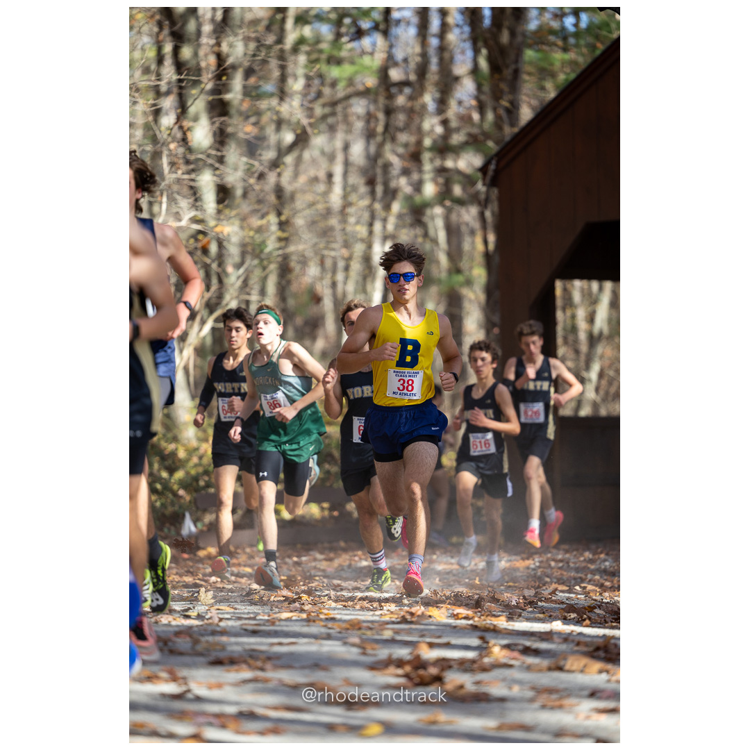 at 2024 RIIL Cross Country Class Championships at Ponaganset High School, North Scituate, Rhode Island on October 26, 2024 title=