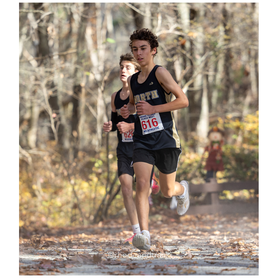 at 2024 RIIL Cross Country Class Championships at Ponaganset High School, North Scituate, Rhode Island on October 26, 2024 title=