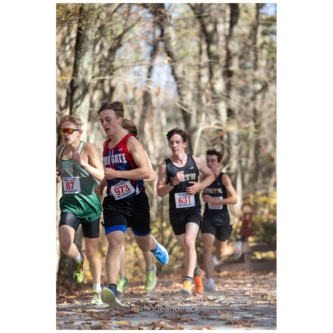 at 2024 RIIL Cross Country Class Championships at Ponaganset High School, North Scituate, Rhode Island on October 26, 2024 title=