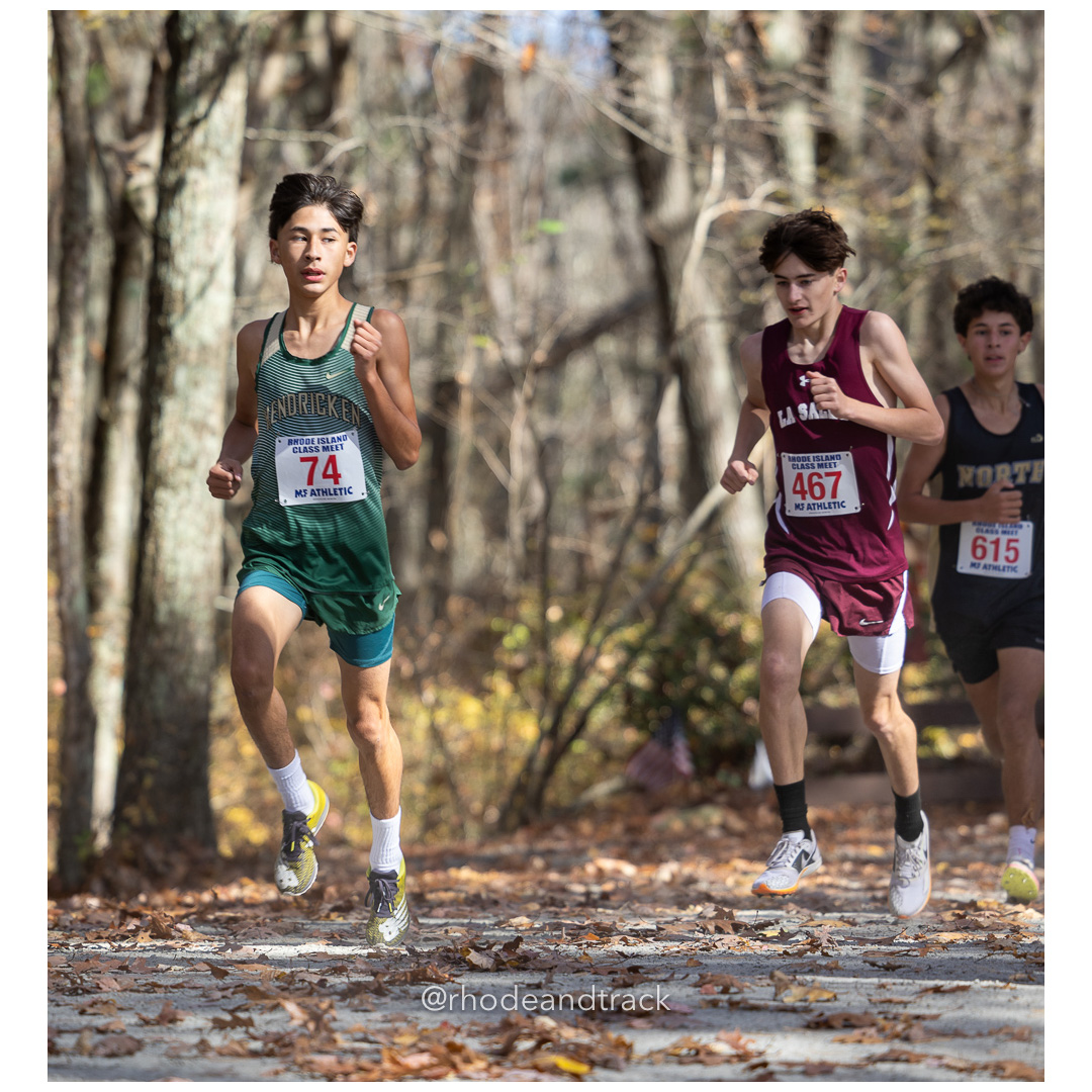 at 2024 RIIL Cross Country Class Championships at Ponaganset High School, North Scituate, Rhode Island on October 26, 2024 title=