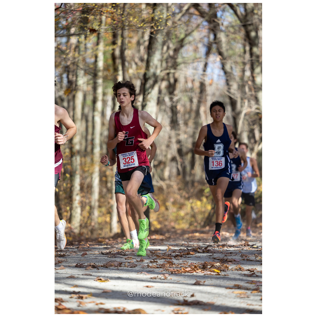 at 2024 RIIL Cross Country Class Championships at Ponaganset High School, North Scituate, Rhode Island on October 26, 2024 title=