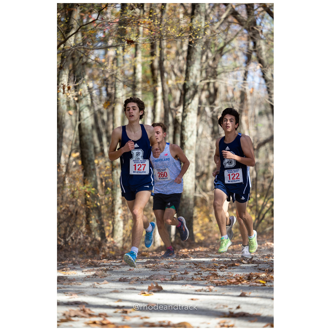 at 2024 RIIL Cross Country Class Championships at Ponaganset High School, North Scituate, Rhode Island on October 26, 2024 title=