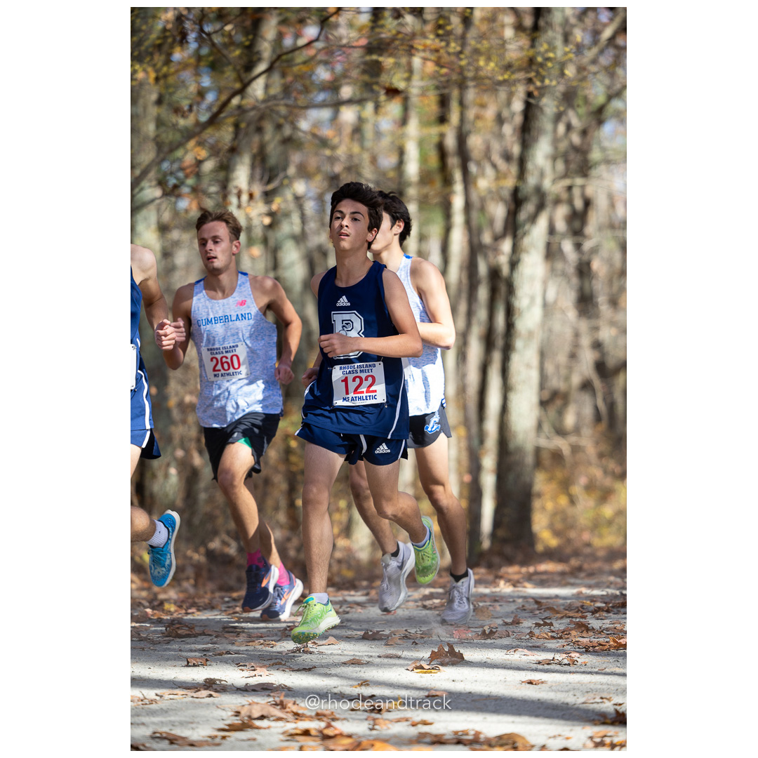 at 2024 RIIL Cross Country Class Championships at Ponaganset High School, North Scituate, Rhode Island on October 26, 2024 title=