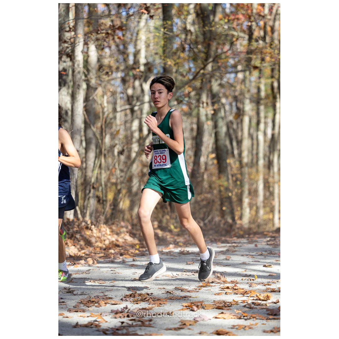 at 2024 RIIL Cross Country Class Championships at Ponaganset High School, North Scituate, Rhode Island on October 26, 2024 title=