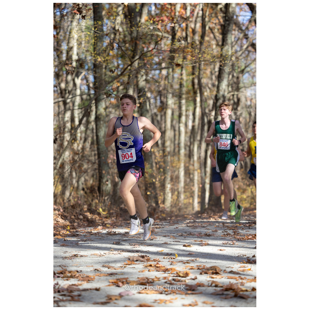 at 2024 RIIL Cross Country Class Championships at Ponaganset High School, North Scituate, Rhode Island on October 26, 2024 title=