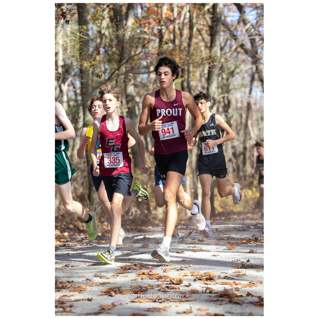 at 2024 RIIL Cross Country Class Championships at Ponaganset High School, North Scituate, Rhode Island on October 26, 2024 title=