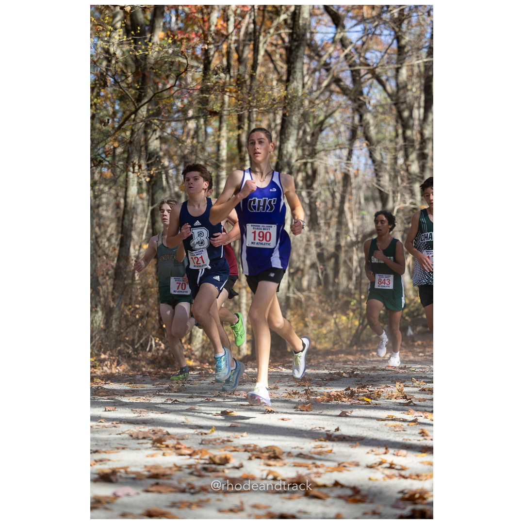at 2024 RIIL Cross Country Class Championships at Ponaganset High School, North Scituate, Rhode Island on October 26, 2024 title=
