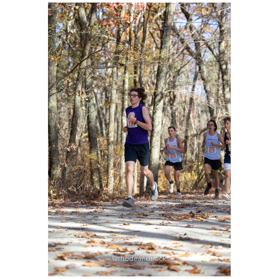 at 2024 RIIL Cross Country Class Championships at Ponaganset High School, North Scituate, Rhode Island on October 26, 2024 title=