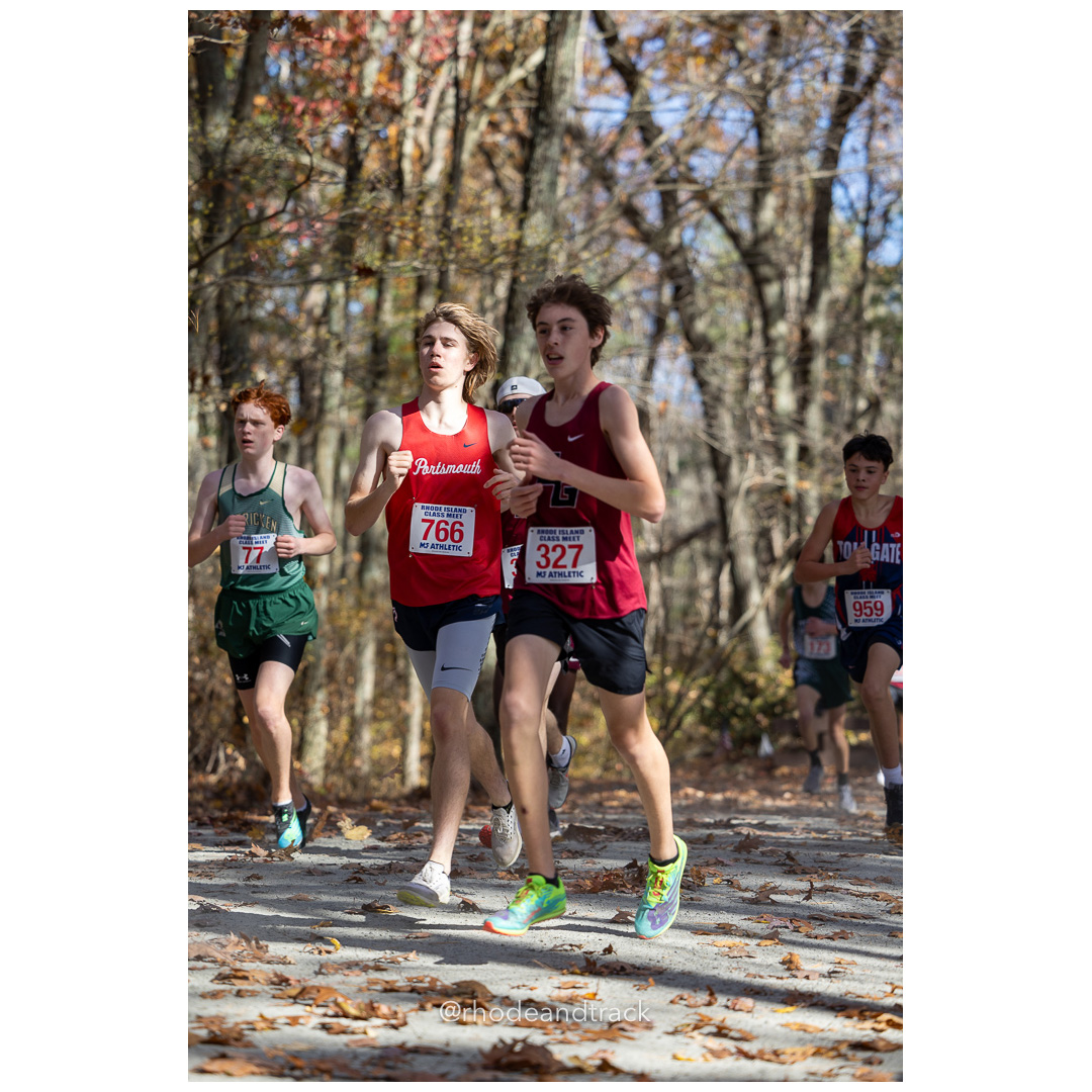 at 2024 RIIL Cross Country Class Championships at Ponaganset High School, North Scituate, Rhode Island on October 26, 2024 title=