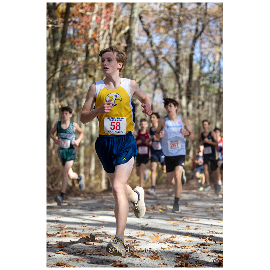 at 2024 RIIL Cross Country Class Championships at Ponaganset High School, North Scituate, Rhode Island on October 26, 2024 title=