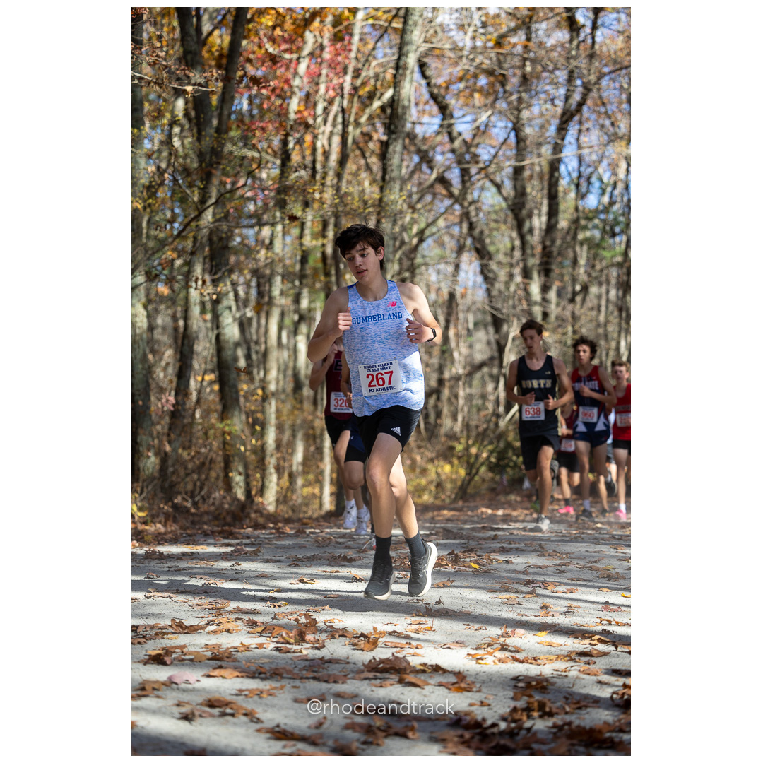 at 2024 RIIL Cross Country Class Championships at Ponaganset High School, North Scituate, Rhode Island on October 26, 2024 title=