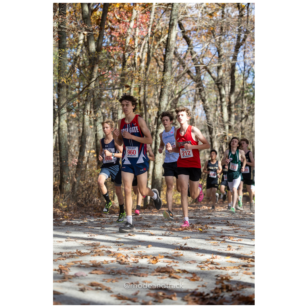 at 2024 RIIL Cross Country Class Championships at Ponaganset High School, North Scituate, Rhode Island on October 26, 2024 title=