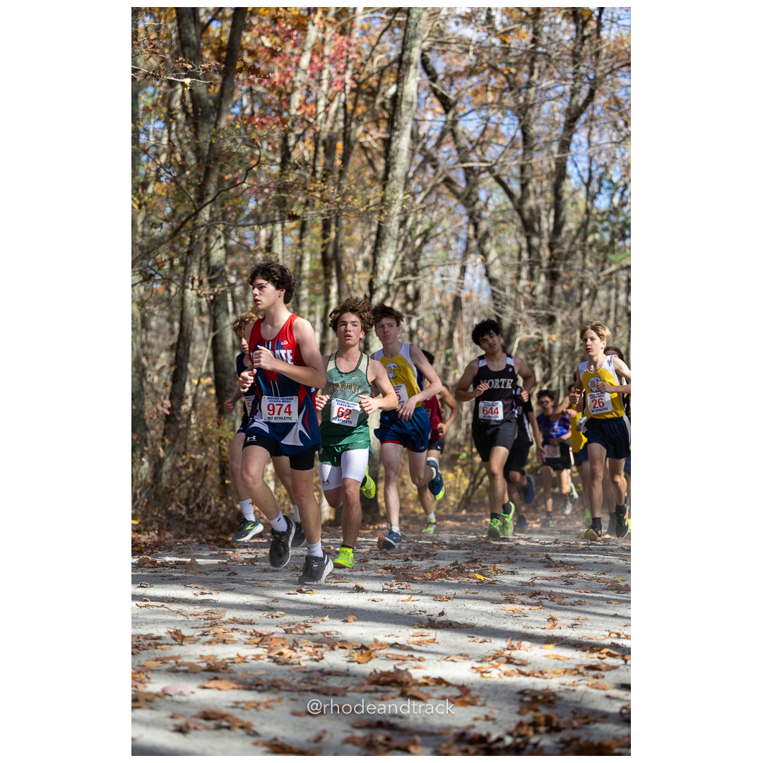 at 2024 RIIL Cross Country Class Championships at Ponaganset High School, North Scituate, Rhode Island on October 26, 2024 title=