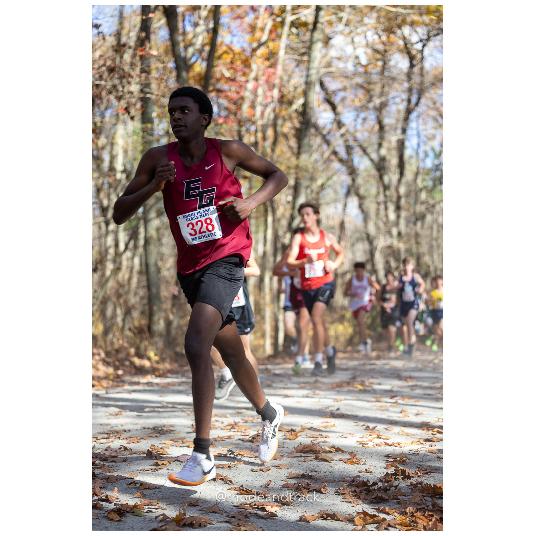 at 2024 RIIL Cross Country Class Championships at Ponaganset High School, North Scituate, Rhode Island on October 26, 2024 title=