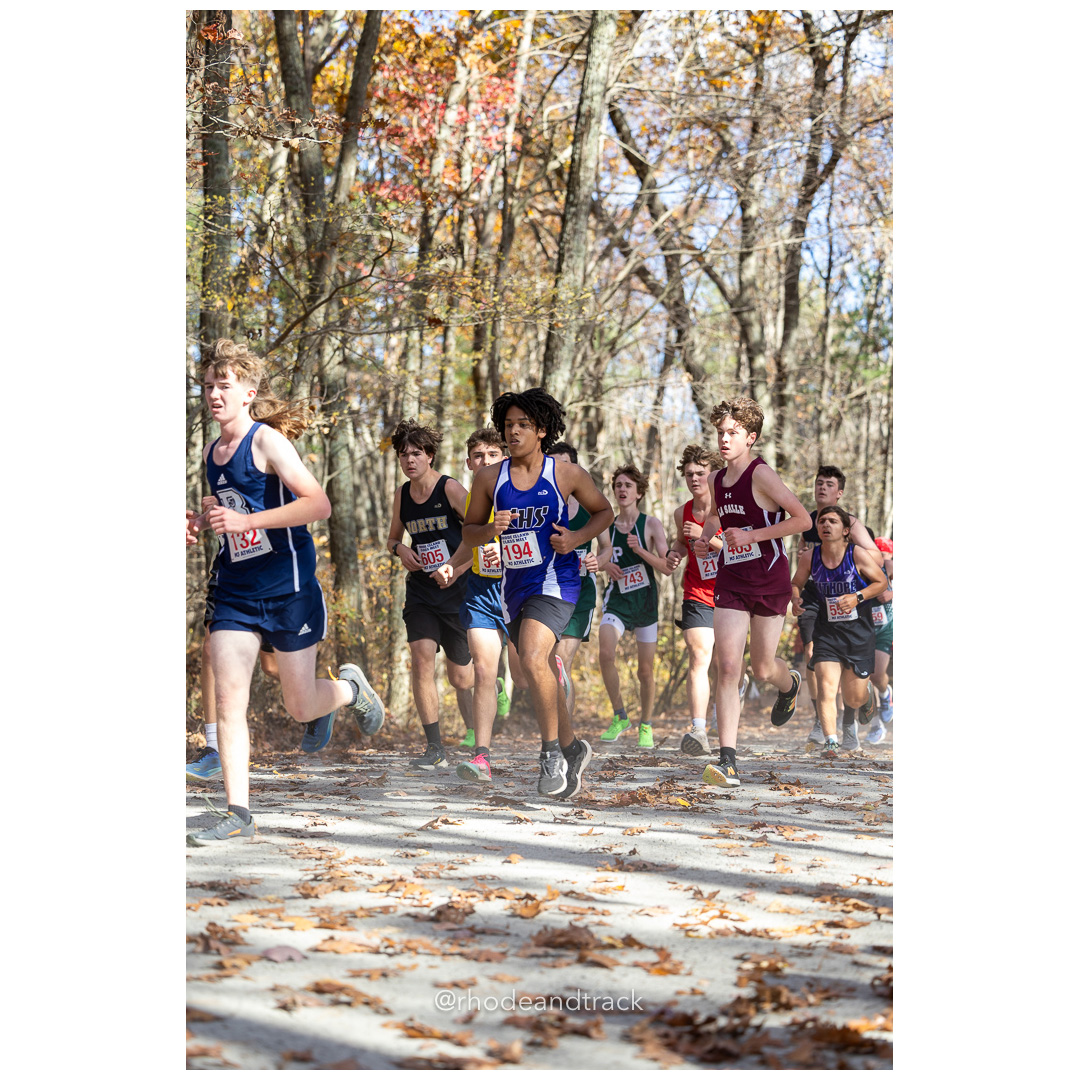 at 2024 RIIL Cross Country Class Championships at Ponaganset High School, North Scituate, Rhode Island on October 26, 2024 title=
