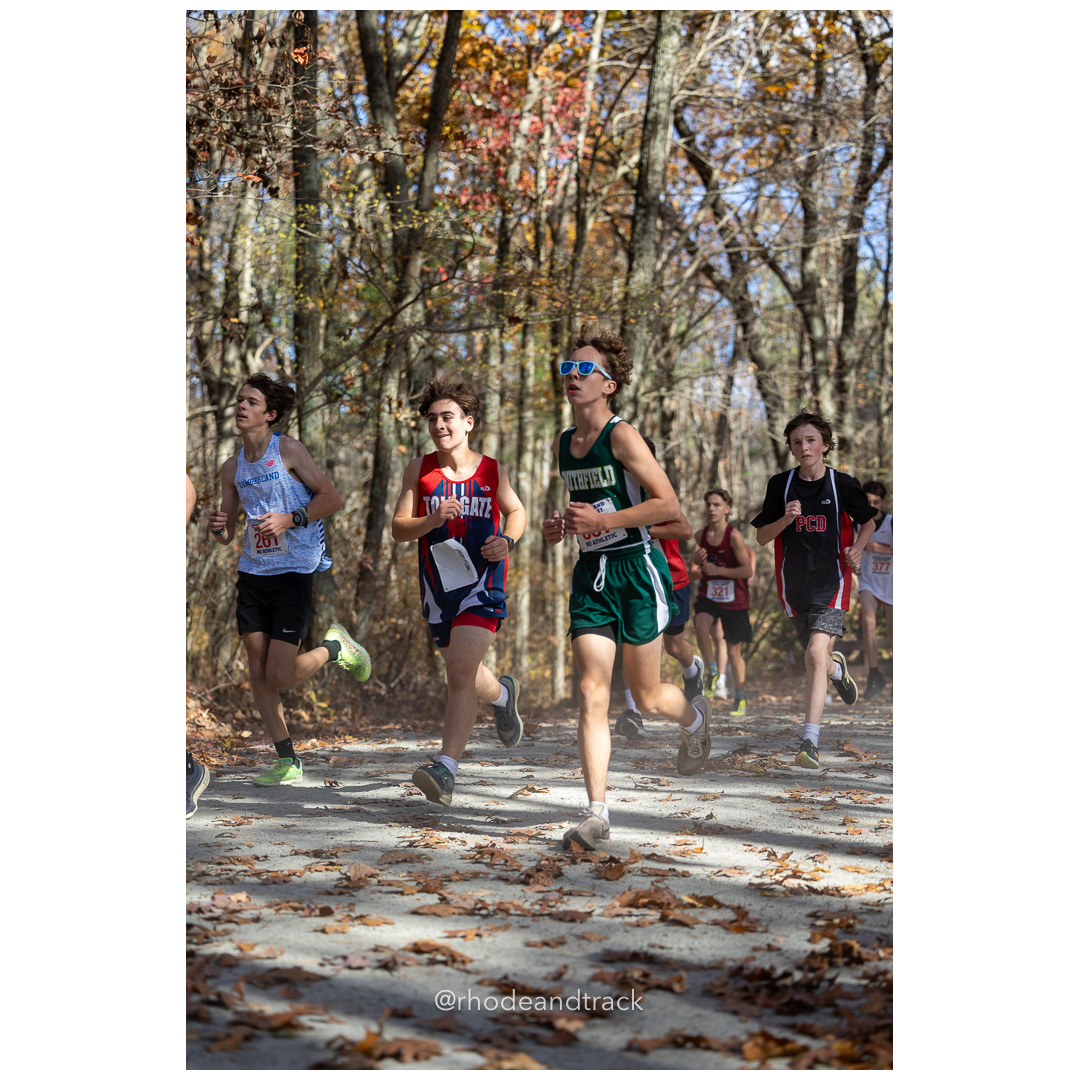 at 2024 RIIL Cross Country Class Championships at Ponaganset High School, North Scituate, Rhode Island on October 26, 2024 title=