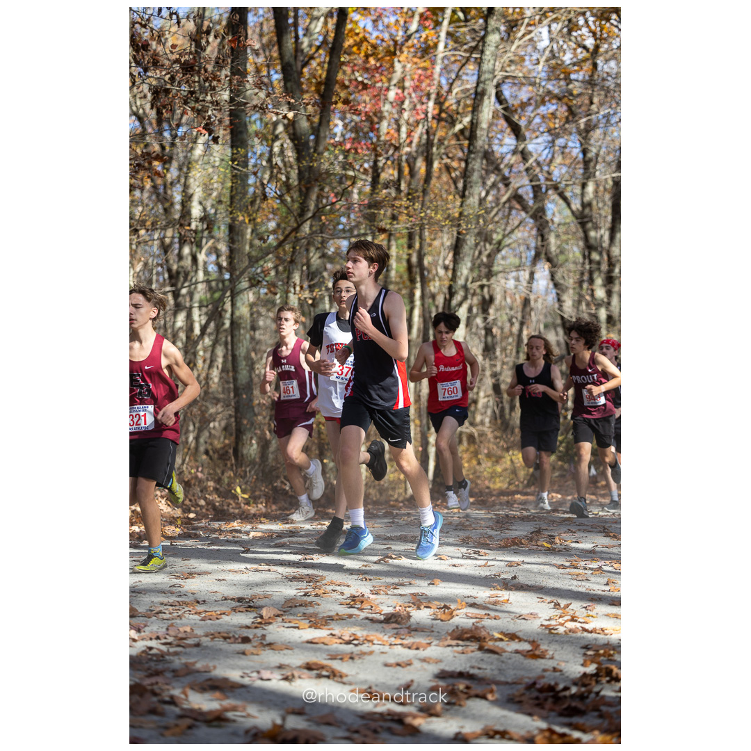 at 2024 RIIL Cross Country Class Championships at Ponaganset High School, North Scituate, Rhode Island on October 26, 2024 title=