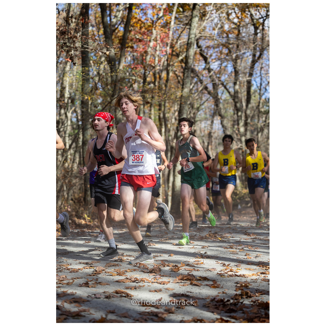 at 2024 RIIL Cross Country Class Championships at Ponaganset High School, North Scituate, Rhode Island on October 26, 2024 title=