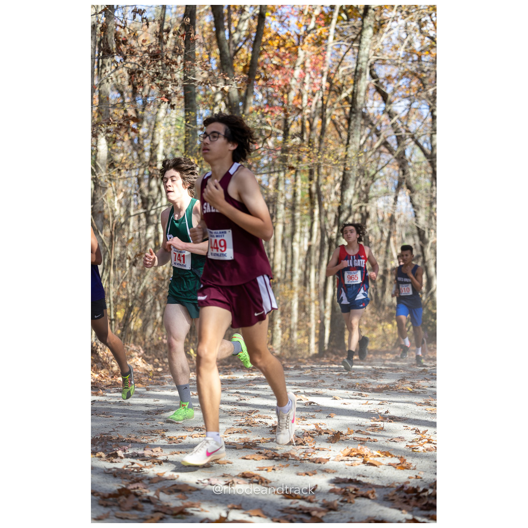 at 2024 RIIL Cross Country Class Championships at Ponaganset High School, North Scituate, Rhode Island on October 26, 2024 title=