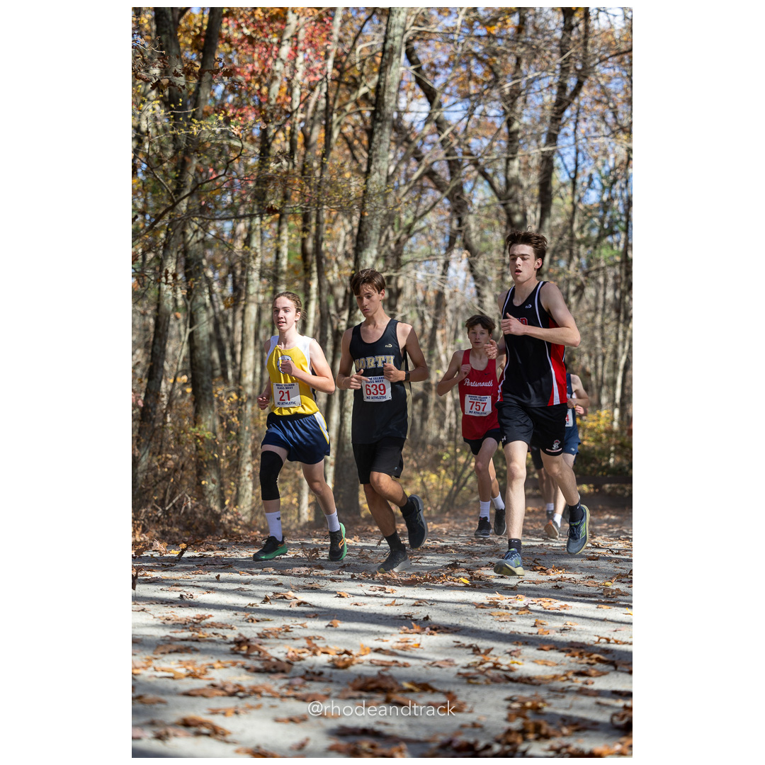 at 2024 RIIL Cross Country Class Championships at Ponaganset High School, North Scituate, Rhode Island on October 26, 2024 title=