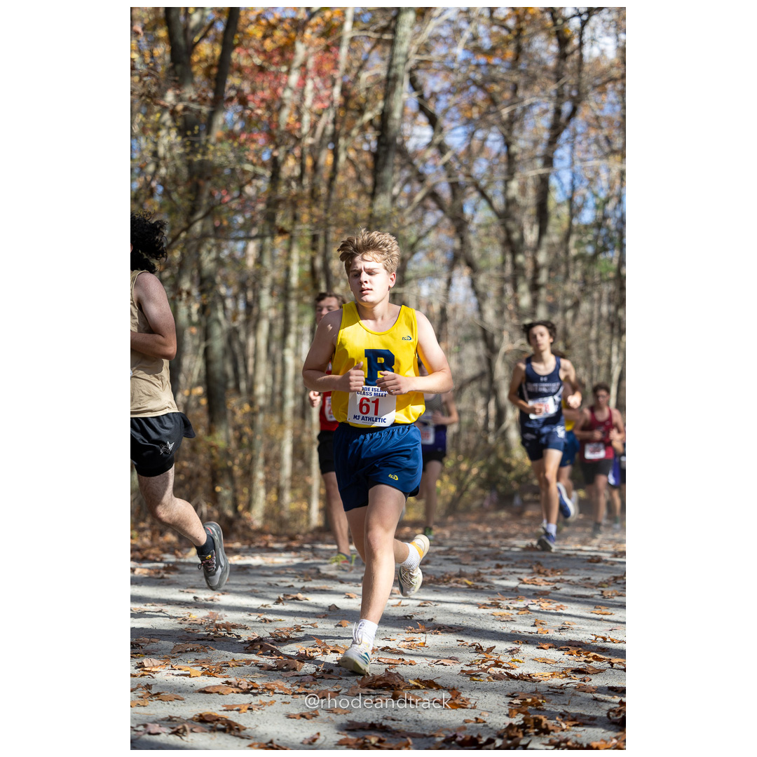 at 2024 RIIL Cross Country Class Championships at Ponaganset High School, North Scituate, Rhode Island on October 26, 2024 title=
