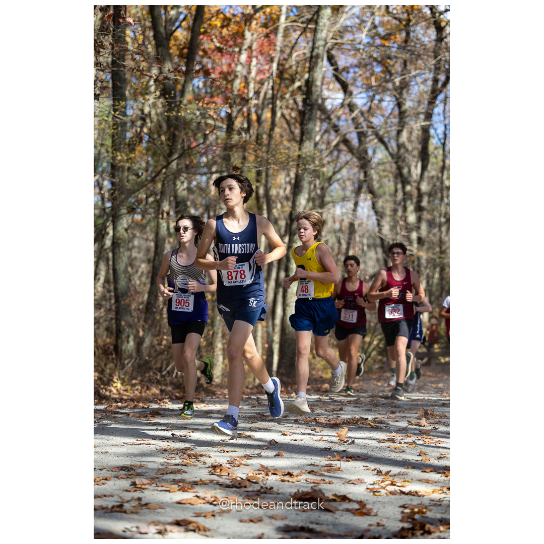 at 2024 RIIL Cross Country Class Championships at Ponaganset High School, North Scituate, Rhode Island on October 26, 2024 title=