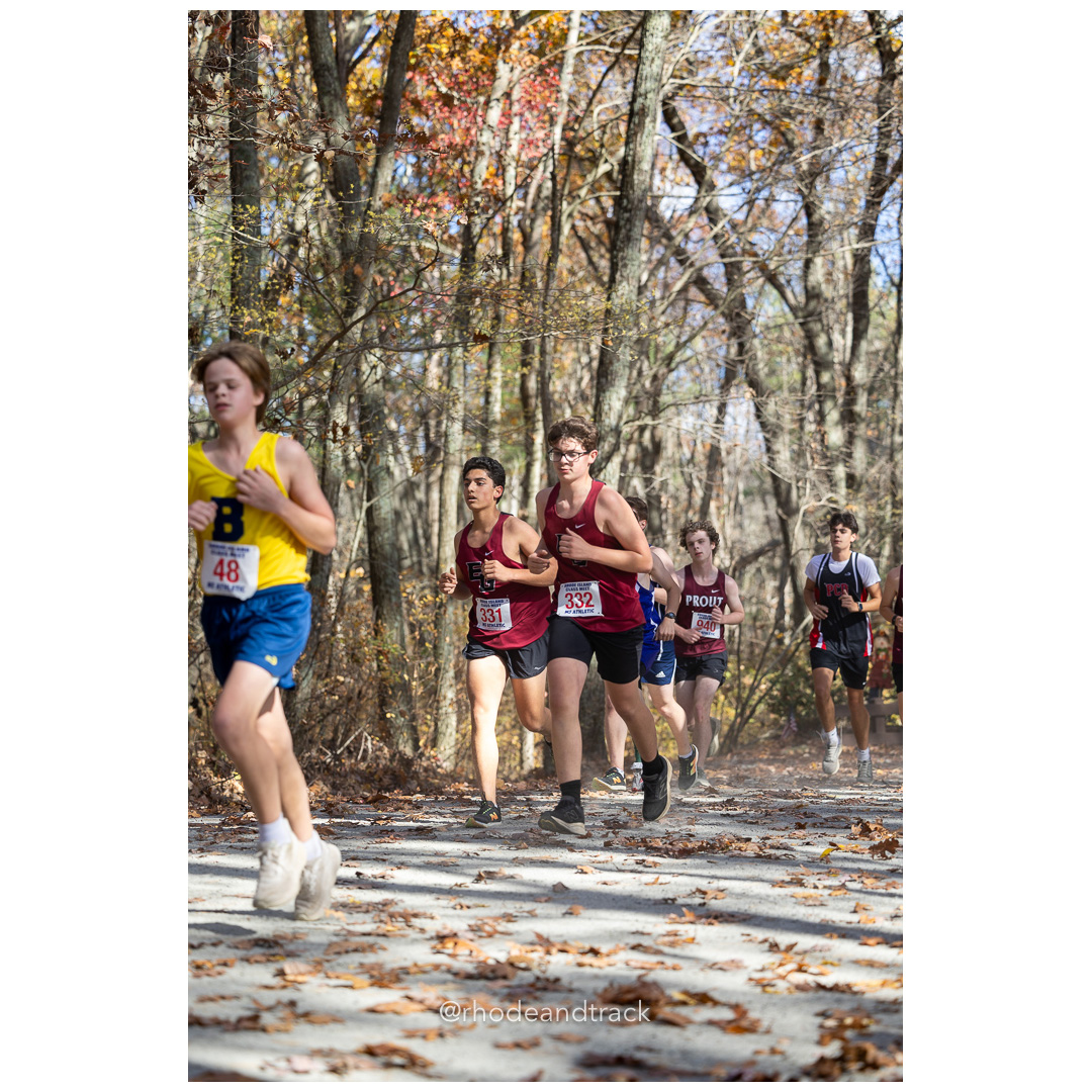 at 2024 RIIL Cross Country Class Championships at Ponaganset High School, North Scituate, Rhode Island on October 26, 2024 title=
