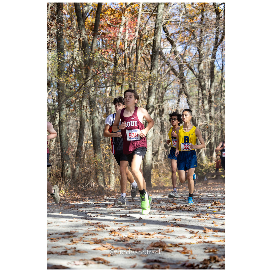 at 2024 RIIL Cross Country Class Championships at Ponaganset High School, North Scituate, Rhode Island on October 26, 2024 title=