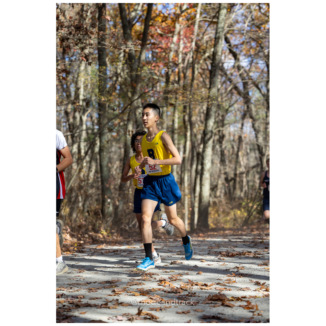 at 2024 RIIL Cross Country Class Championships at Ponaganset High School, North Scituate, Rhode Island on October 26, 2024 title=