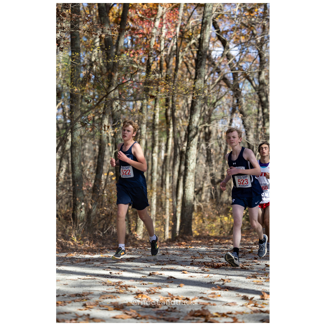 at 2024 RIIL Cross Country Class Championships at Ponaganset High School, North Scituate, Rhode Island on October 26, 2024 title=