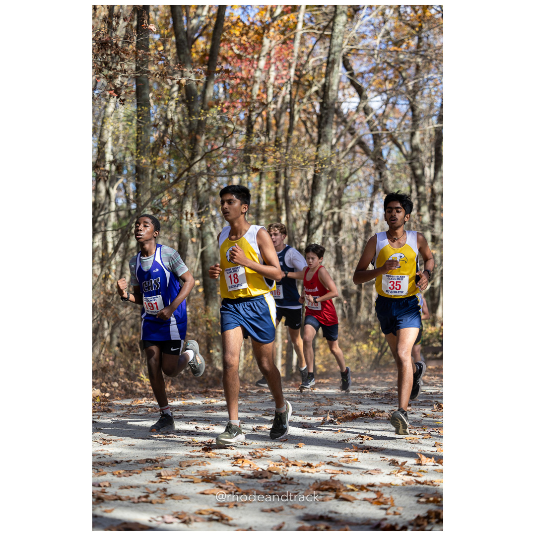 at 2024 RIIL Cross Country Class Championships at Ponaganset High School, North Scituate, Rhode Island on October 26, 2024 title=