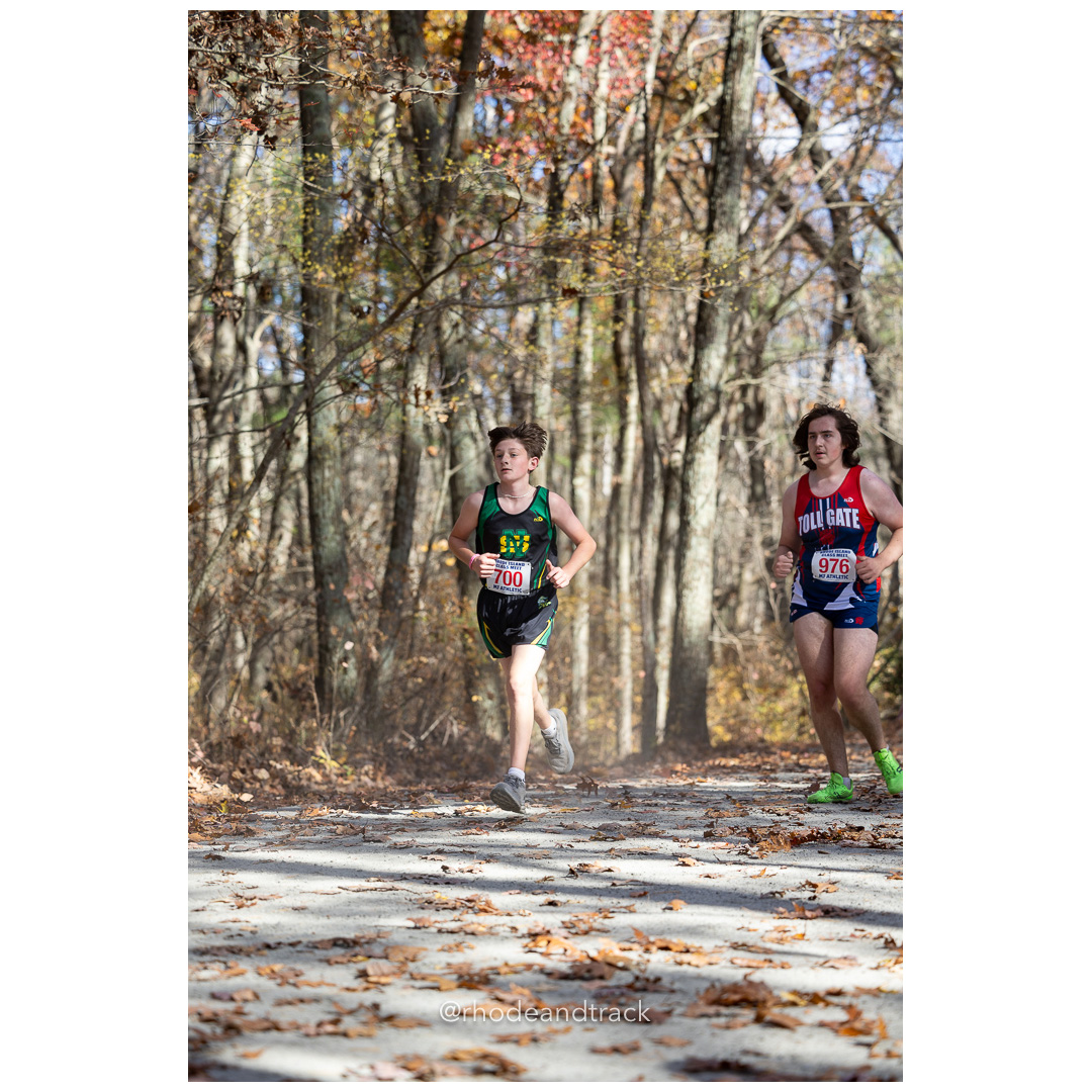 at 2024 RIIL Cross Country Class Championships at Ponaganset High School, North Scituate, Rhode Island on October 26, 2024 title=