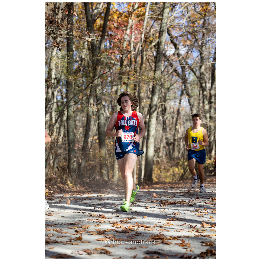 at 2024 RIIL Cross Country Class Championships at Ponaganset High School, North Scituate, Rhode Island on October 26, 2024 title=