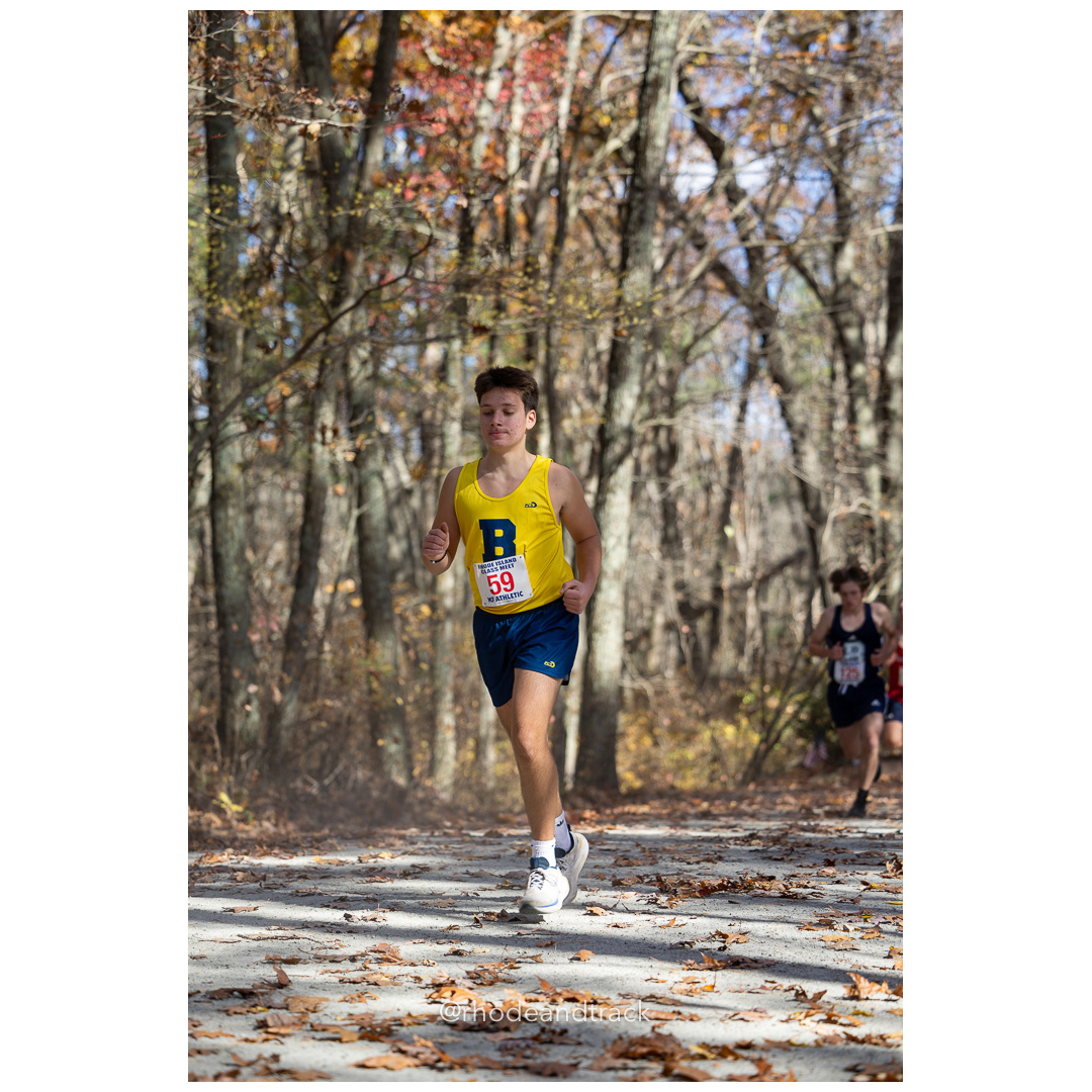 at 2024 RIIL Cross Country Class Championships at Ponaganset High School, North Scituate, Rhode Island on October 26, 2024 title=