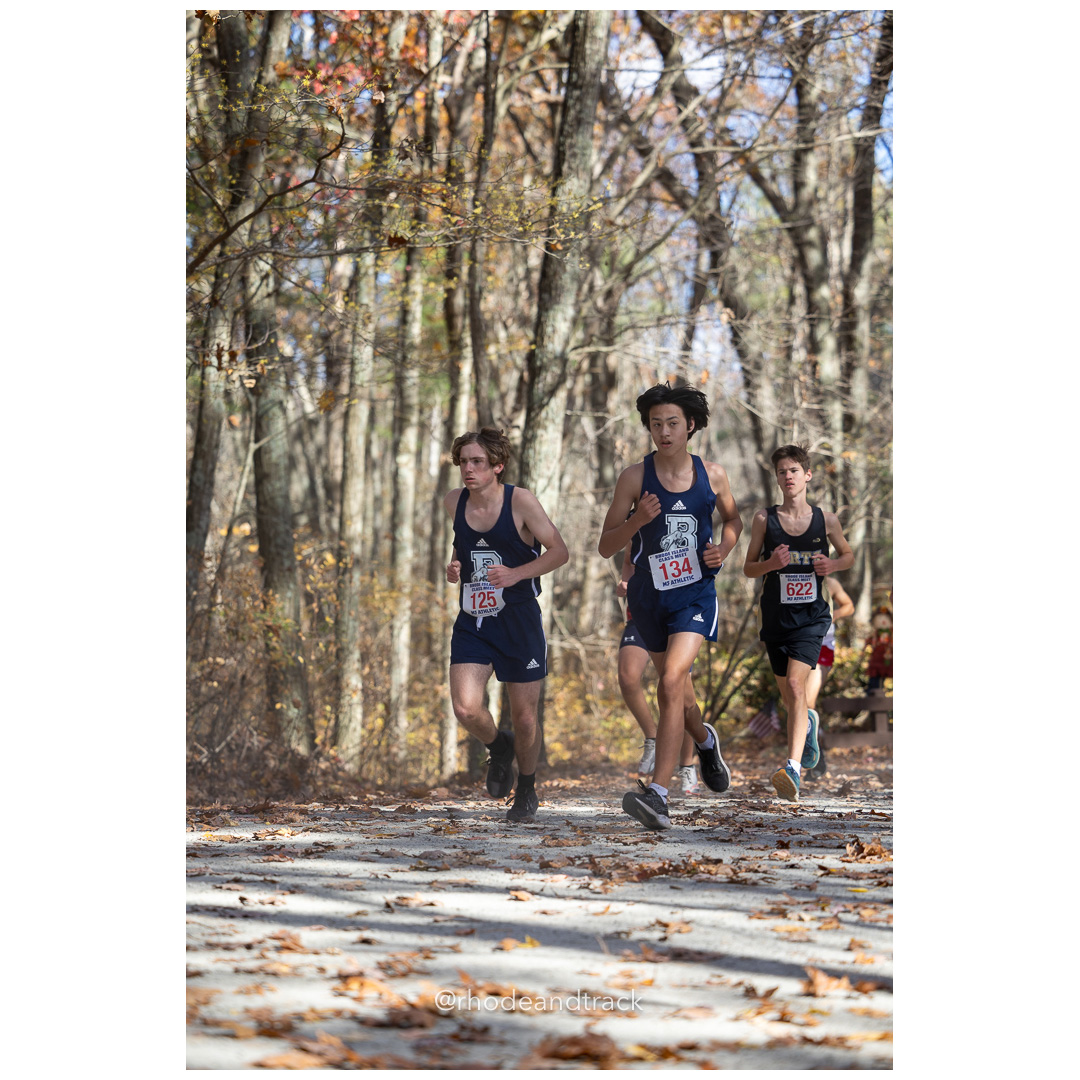 at 2024 RIIL Cross Country Class Championships at Ponaganset High School, North Scituate, Rhode Island on October 26, 2024 title=