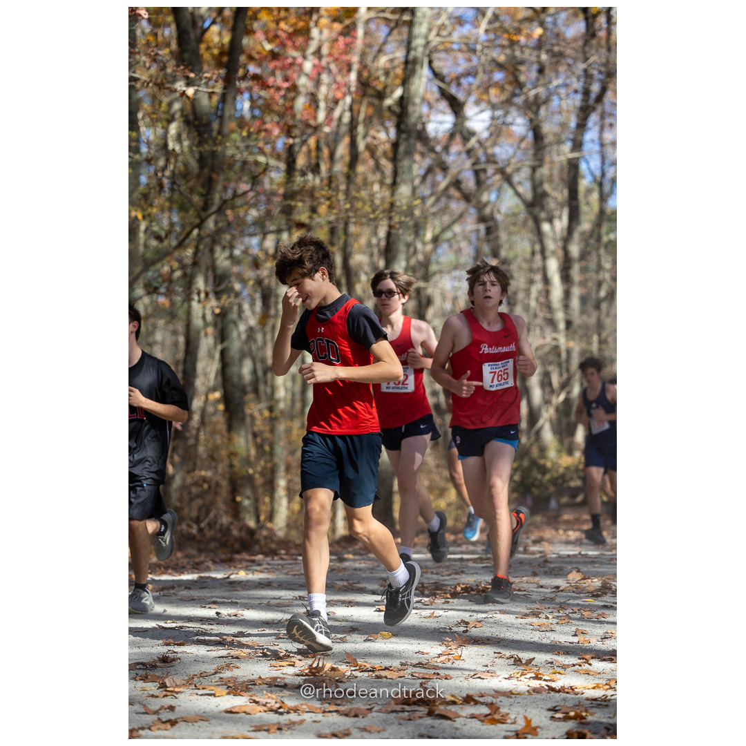 at 2024 RIIL Cross Country Class Championships at Ponaganset High School, North Scituate, Rhode Island on October 26, 2024 title=