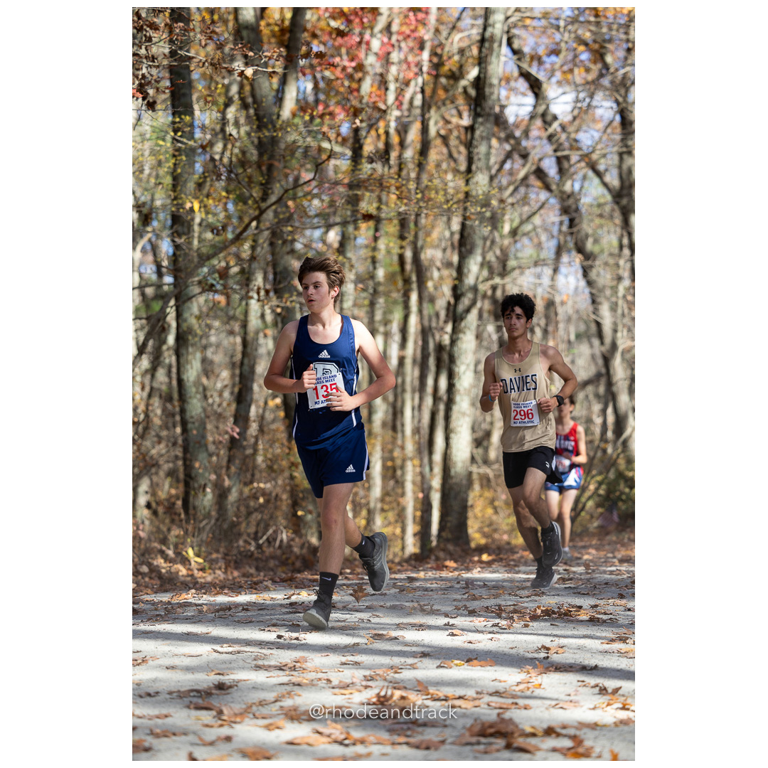 at 2024 RIIL Cross Country Class Championships at Ponaganset High School, North Scituate, Rhode Island on October 26, 2024 title=