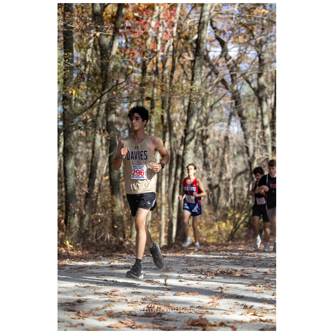 at 2024 RIIL Cross Country Class Championships at Ponaganset High School, North Scituate, Rhode Island on October 26, 2024 title=