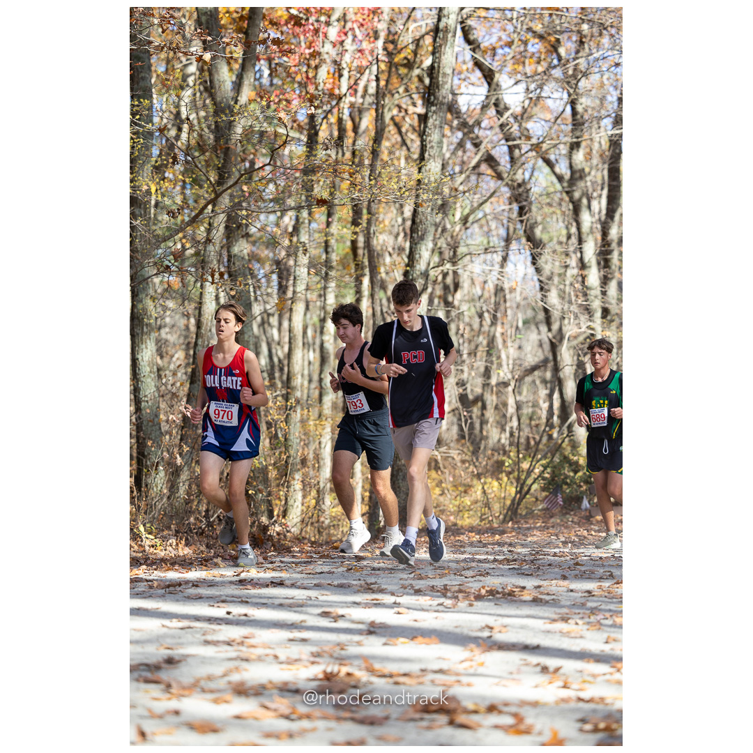 at 2024 RIIL Cross Country Class Championships at Ponaganset High School, North Scituate, Rhode Island on October 26, 2024 title=
