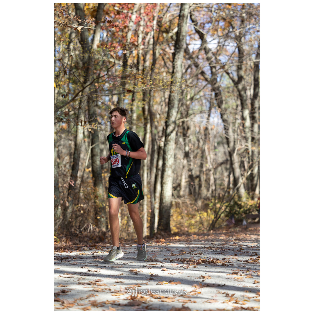 at 2024 RIIL Cross Country Class Championships at Ponaganset High School, North Scituate, Rhode Island on October 26, 2024 title=