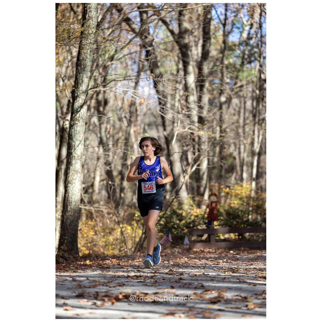 at 2024 RIIL Cross Country Class Championships at Ponaganset High School, North Scituate, Rhode Island on October 26, 2024 title=